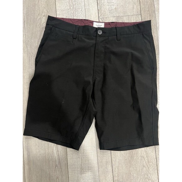 Rare 7 Diamonds Performance 9" Chino Shorts Mens 32 Golf Stretch Black Callaway - Picture 1 of 7
